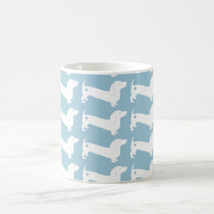 Mug Motif de silhouette de chien Dachshund