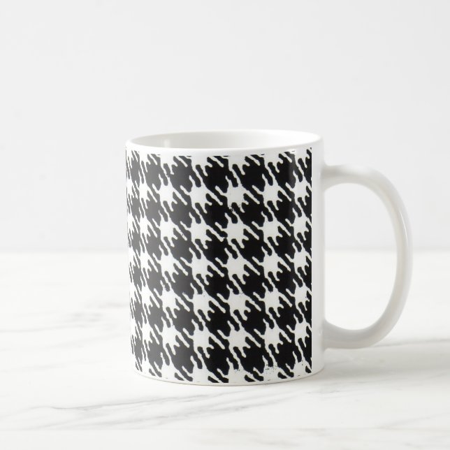 Mug Motif de socle noir et blanc personnalisable (Droite)