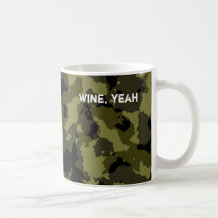 Mug motif de style militaire camouflage