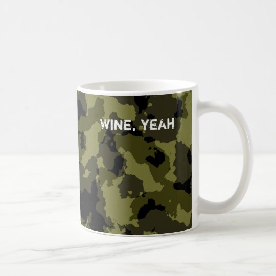 Tasse Mug en Porcelaine Tendre Style Emaillé Camouflage Armée Militaire