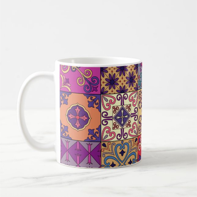 Mug Motif de style Talavera (Gauche)