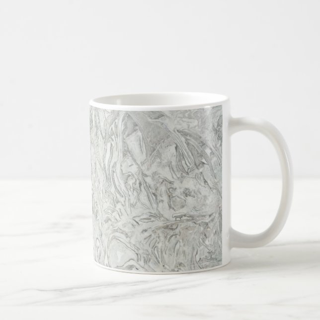 Mug Motif de surface en marbre gris (Droite)