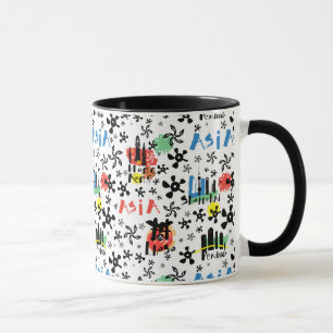 Mug Motif de symboles de l'Asie