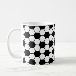 Mug Motif de texture de ballon de football