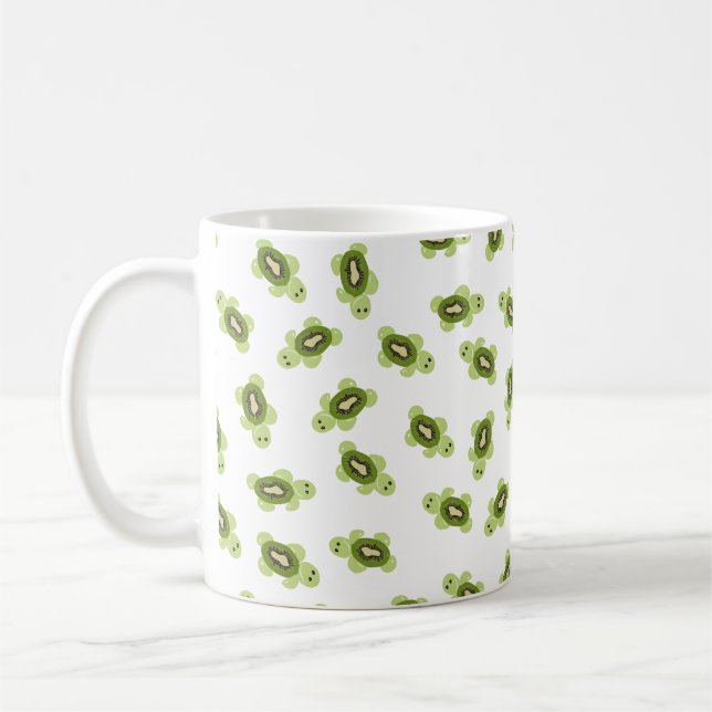 Mug Motif de tortue mignonne (Gauche)