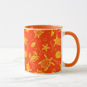 Mug Motif de tortues