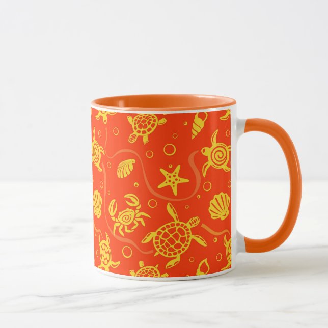 Mug Motif de tortues (Droite)