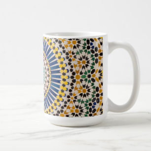 Mug motif de tuiles géométriques, Maroc