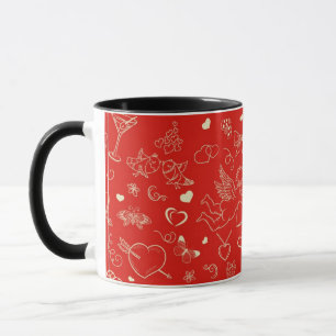 Mug Motif de Valentine