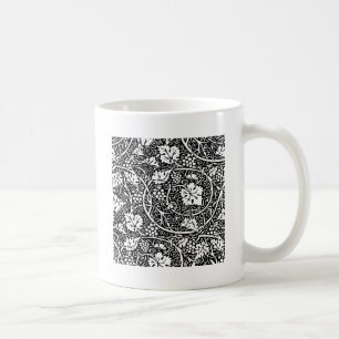 Mug Motif de vigne de raisin noir et blanc de William