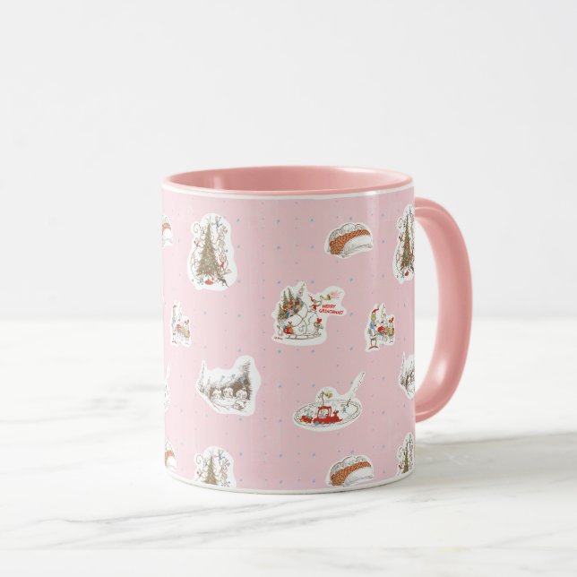 Mug Motif de vignette de Noël à Whoville (Devant droit)