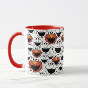 Mug Motif de visage pop couleur d'Elmo