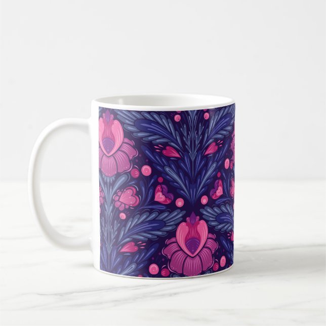 Mug Motif décoratif avec coeur (Gauche)