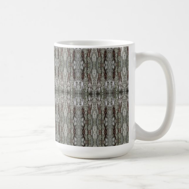 Mug Motif d'écorce d'arbre de royaume (Droite)