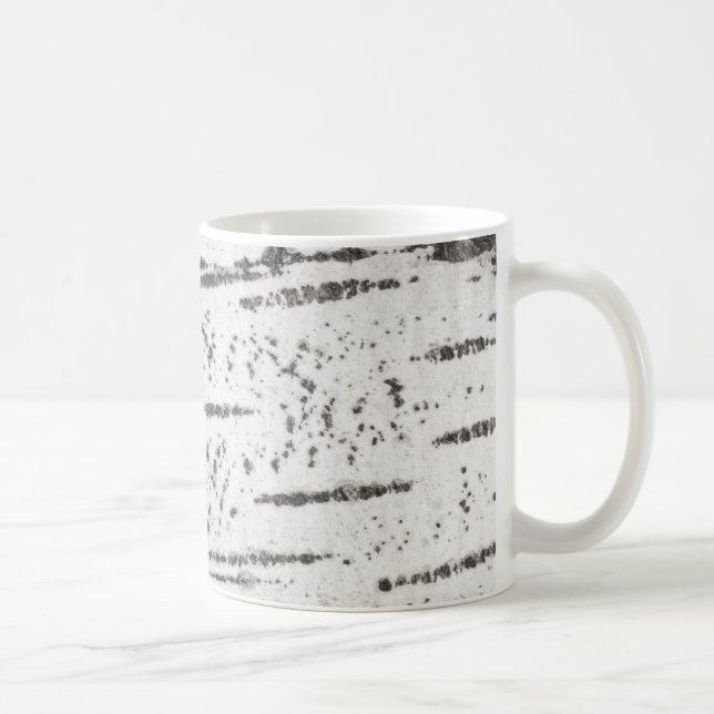 Mug Motif d'écorce de bouleau (Droite)