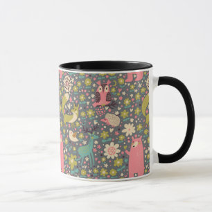 Mug Motif des animaux de la forêt