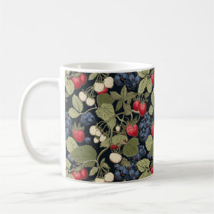 Mug Motif des baies de la forêt vintage