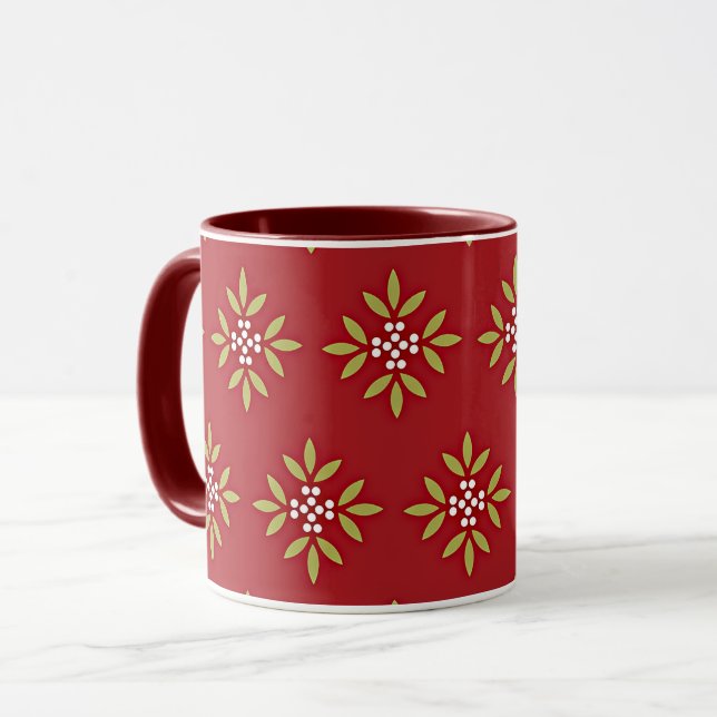 Mug Motif des fêtes (Devant gauche)
