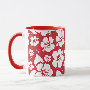 Mug Motif des fleurs d'Hibiscus