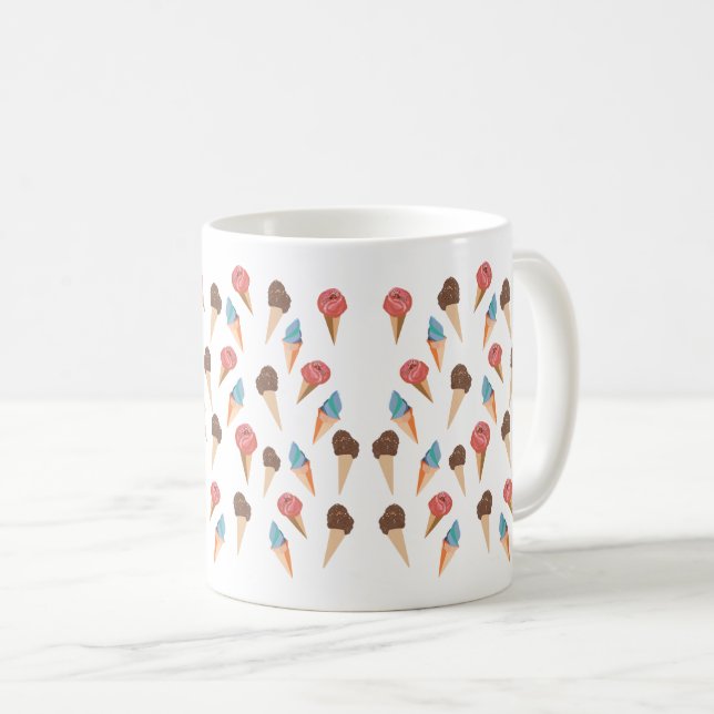 Mug Motif des glaces (Devant droit)
