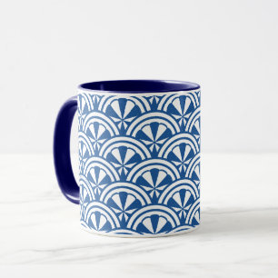 Mug Motif des vagues côtières - Le Lotus Blanc