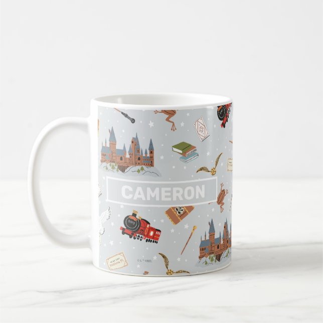 Mug Motif Dessin Animé Harry Potter Hogwarts (Gauche)