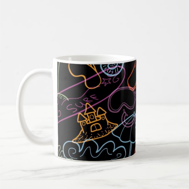 Mug Motif d'été (Gauche)