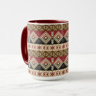 Mug motif d'ethnie africaine