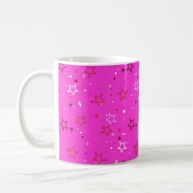 Mug Motif d'étoiles (Gauche)