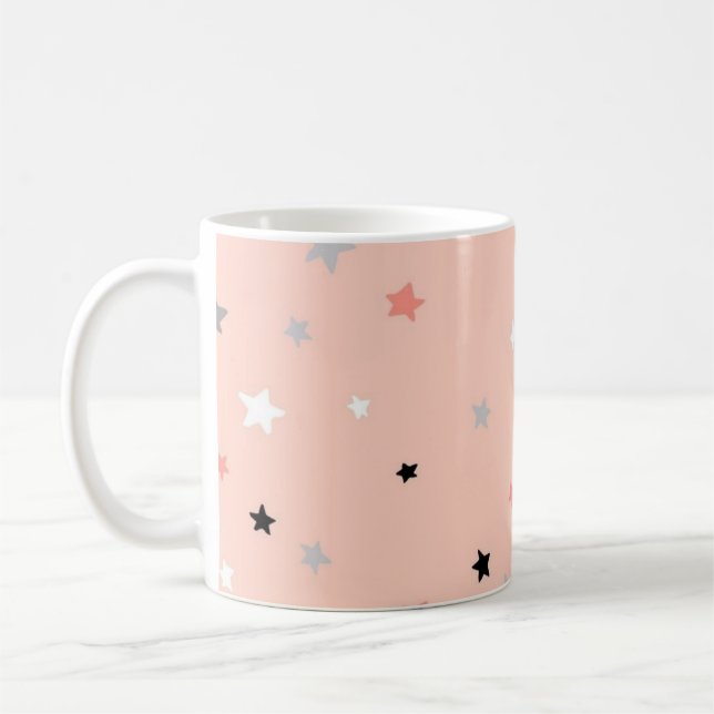 Mug Motif d'étoiles (Gauche)