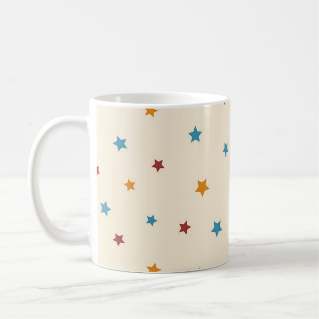 Mug Motif d'étoiles (Gauche)