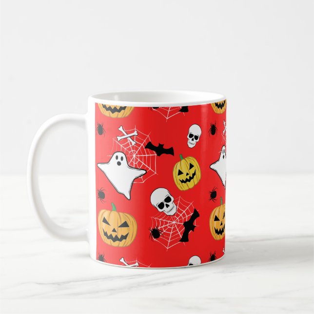 Mug Motif d'Halloween (Gauche)