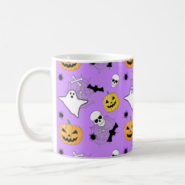 Mug Motif d'Halloween (Gauche)
