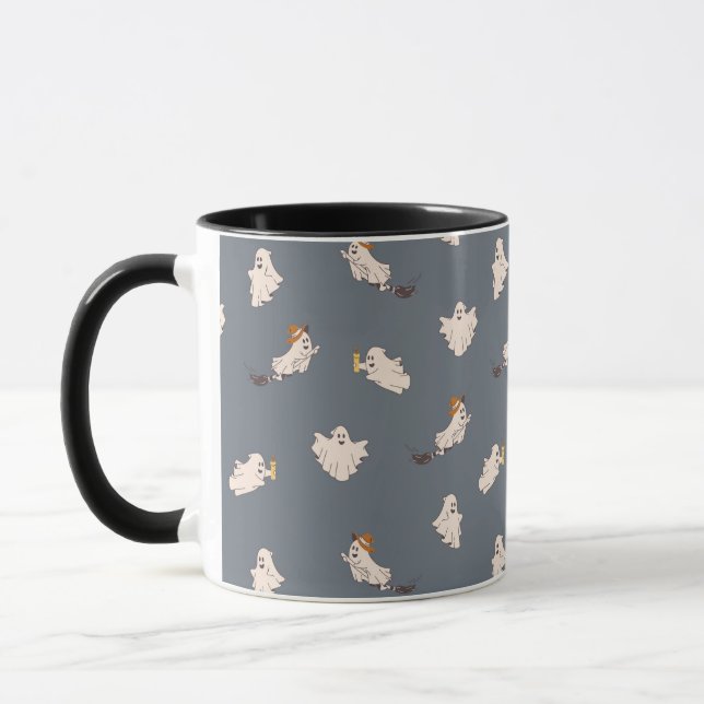 Mug Motif d'Halloween des fantômes (Gauche)