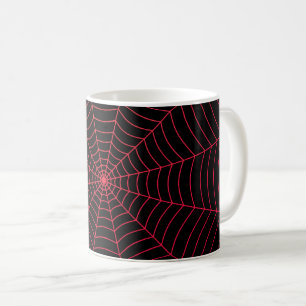 Mug Motif d'Halloween en rouge noir