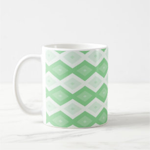 Mug Motif diamant vert pomme