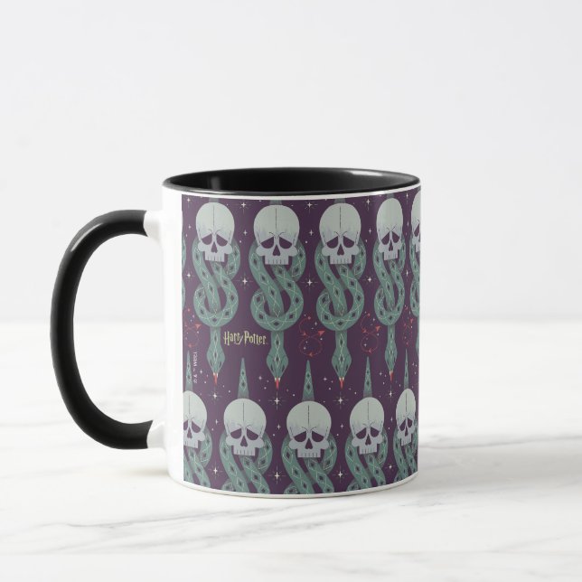 Mug Motif d'icône géométrique de la Marque noire (Gauche)