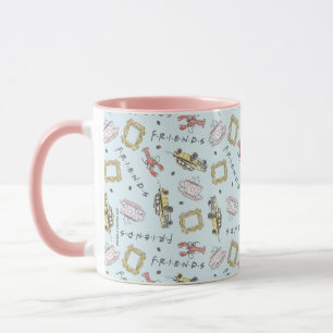 Mug Motif d'icônes à l'aquarelle FRIENDS™