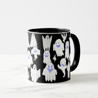 Mug Motif d'illustration éffrayant Ghost - Halloween