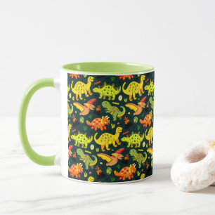 Mug Motif Dinosaure coloré