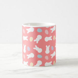 Mug Motif d'oeufs décoré de lapin de Pâques