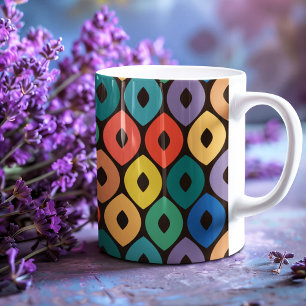 Mug Motif d'oignon multicolore