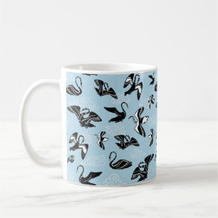 Mug Motif d'oiseaux décoratifs grecs inspirés des mycè