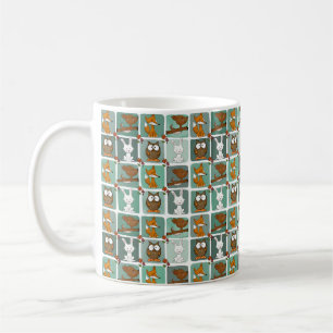 Mug Motif du bloc des animaux des bois