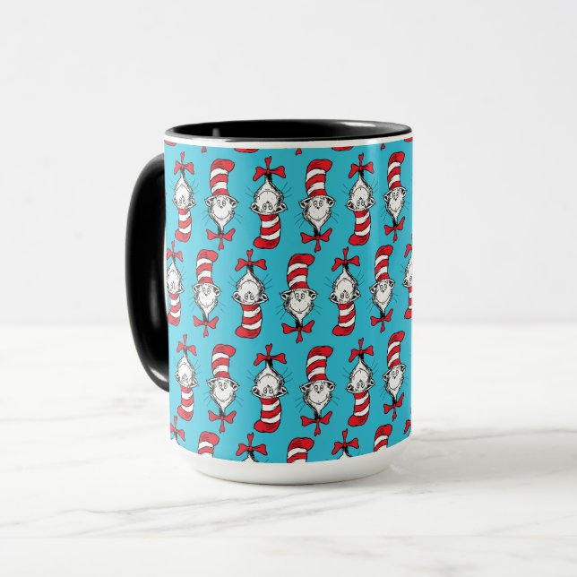 Mug Motif du Chat dans le Chapeau (Devant gauche)