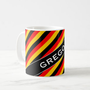 Mug Motif du Drapeau de l'Allemagne inspiré par les ra