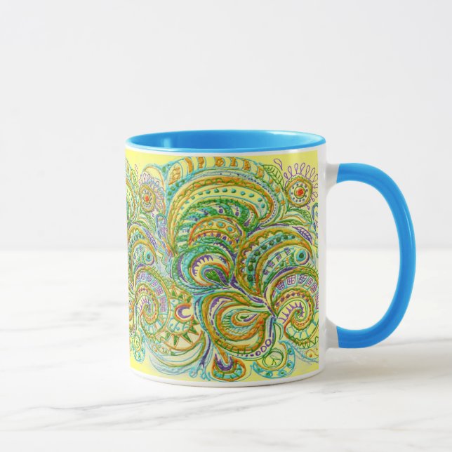 Mug Motif du Imaginaire d'art populaire (Droite)