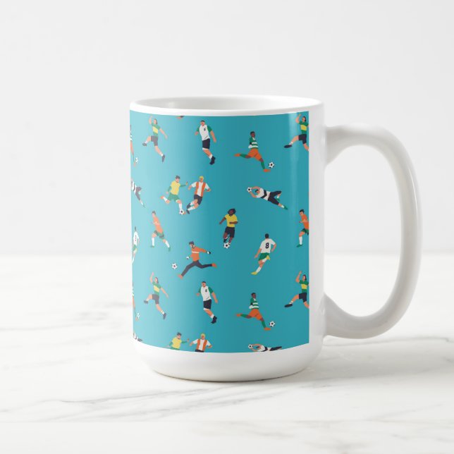 Mug Motif du joueur de football (Droite)
