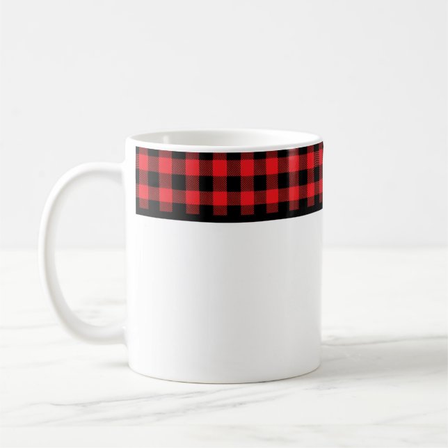 Mug Motif écossais de Buffalo (Gauche)