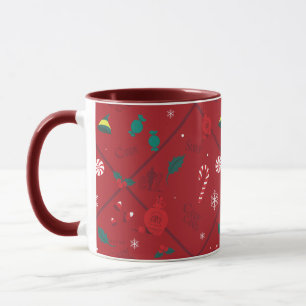 Mug Motif Elf Candy Checker